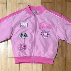 NWT- Barbie Girls Bomber Jacket, Size 6/6x